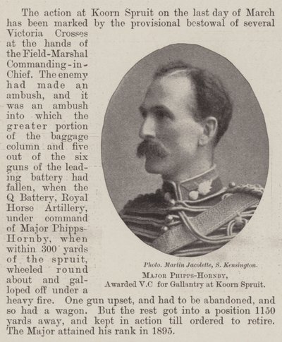 Binbaşı Phipps-Hornby, Koorn Spruit