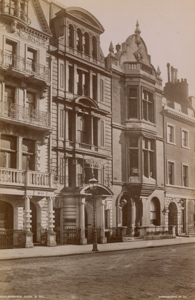 Marlborough Kulübü, Londra by English Photographer