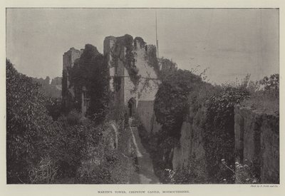 Martins Kulesi, Chepstow Kalesi, Monmouthshire by English Photographer