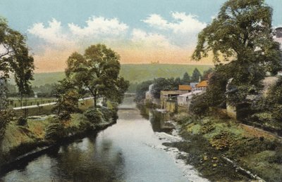 Matlock Köprüsü, Derwent Nehri üzerinde by English Photographer