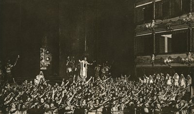 Max Reinhardts Oedipus Rex, John Martin-Harvey ile 1912