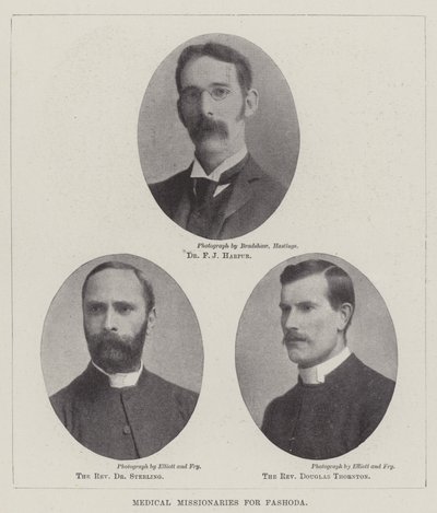 Fashoda için Tıbbi Misyonerler by English Photographer