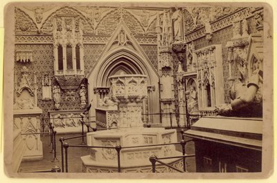 Ortaçağ Mahkemesi, Crystal Palace, Sydenham, Londra by English Photographer