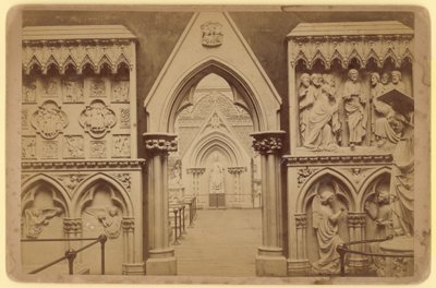 Ortaçağ Mahkemesi, Crystal Palace, Sydenham, Londra by English Photographer