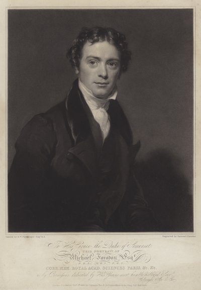 Michael Faraday, İngiliz fizikçi ve kimyager by English Photographer