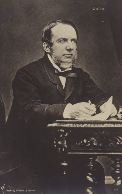 Michael William Balfe, İrlandalı besteci (1808-1870) by English Photographer