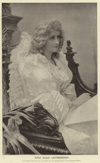 Bayan Alice Lethbridge by English Photographer