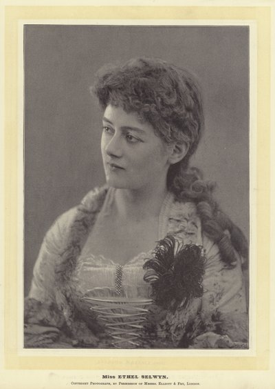 Bayan Ethel Selwyn by English Photographer