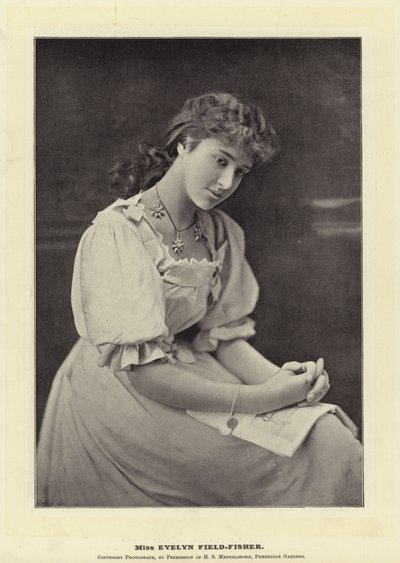 Bayan Evelyn Field Fisher by English Photographer