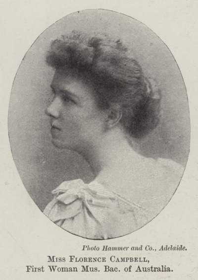 Bayan Florence Campbell, Avustralya