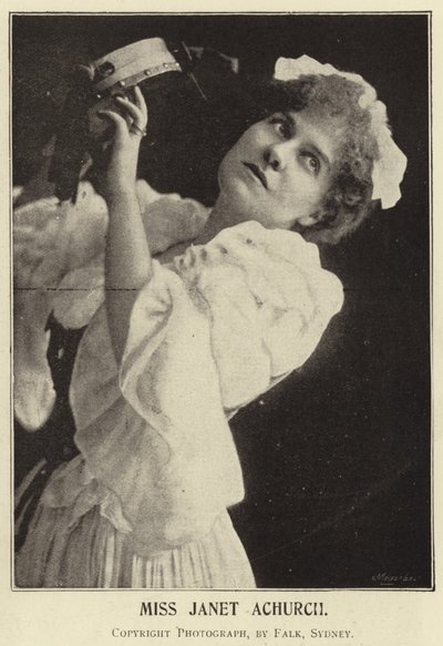 Bayan Janet Achurch by English Photographer