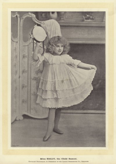 Bayan Kelly, Çocuk Dansçı by English Photographer