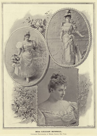 Bayan Lillian Russell by English Photographer