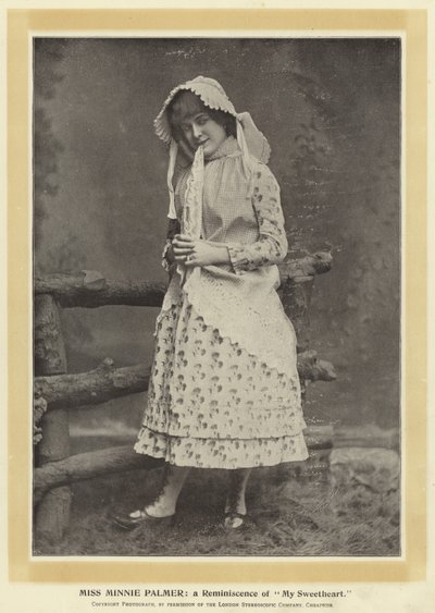 Bayan Minnie Palmer: Sevgilimin Bir Anısı by English Photographer