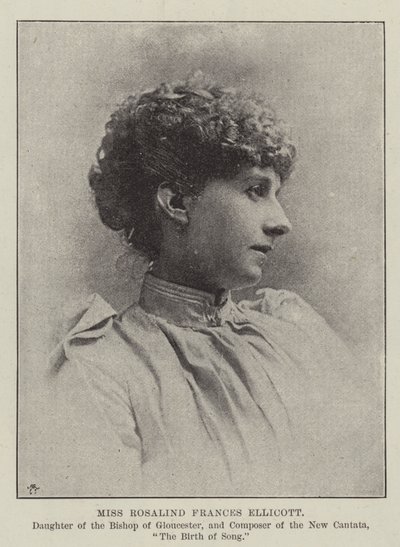 Bayan Rosalind Frances Ellicott by English Photographer