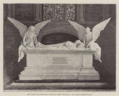 Saygıdeğer William Owen Stanley Anıtı, Hamo Thornycroft tarafından by English Photographer