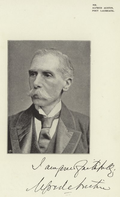Bay Alfred Austin, Şair Ödüllü by English Photographer