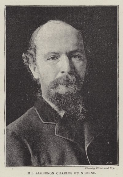 Bay Algernon Charles Swinburne by English Photographer