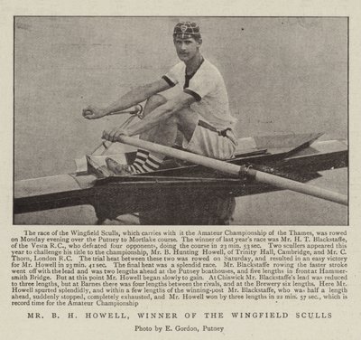 Bay BH Howell, Wingfield Sculls