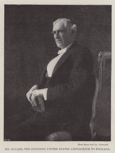Bayard, Giden Amerika Birleşik Devletleri İngiltere Büyükelçisi by English Photographer