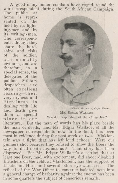 Bay Edgar Wallace, Daily Mail