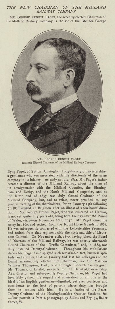 Bay George Ernest Paget by English Photographer