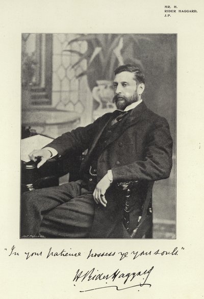Bay H Rider Haggard, JP by English Photographer