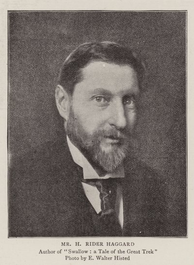 Bay H Rider Haggard, Yeni Dizimizin Yazarları by English Photographer