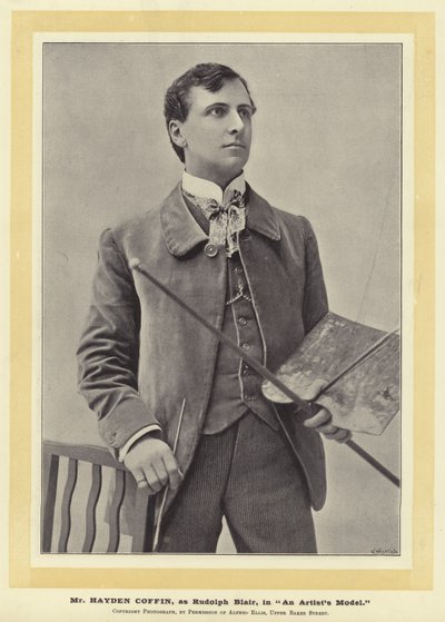 Bay Hayden Tabutu, Sanatçı Modelinde Rudolph Blair rolünde by English Photographer