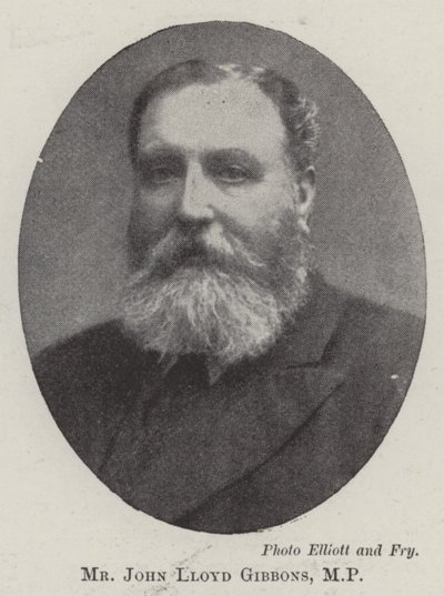Bay John Lloyd Gibbons, Milletvekili by English Photographer