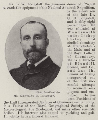 Bay Llewellyn W Longstaff by English Photographer