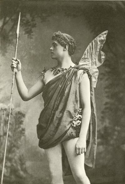 Bay Otto Stuart Oberon olarak (gravür) by English Photographer