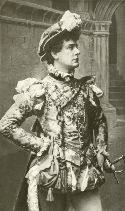 Bay William Terriss Claudio olarak (gravür) by English Photographer