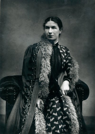 Bayan Humphry Ward, 1881 by English Photographer