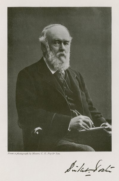 Myles Birket Foster, İngiliz sanatçı (s/b fotoğraf) by English Photographer
