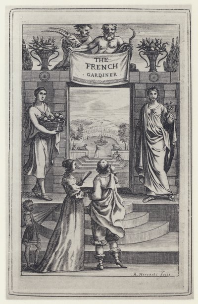 N de Bonnefons, Fransız Gardiner, Tr J Evelyn, J Crooke 1658 (s/b fotoğraf) by English Photographer