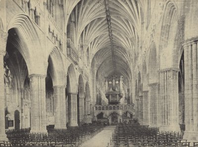 Exeter Katedrali nef, Devon by English Photographer