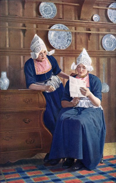 Hollanda: Eski Dünya ortamında resmedilmiş güzellik (renkli fotoğraf) by English Photographer