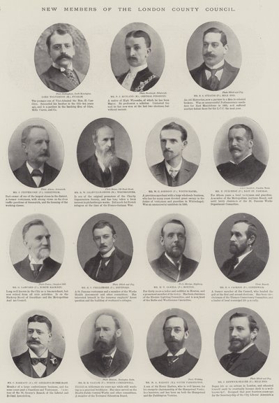 Londra İl Meclisinin Yeni Üyeleri by English Photographer