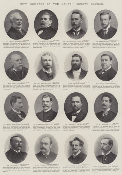 Londra İl Meclisinin Yeni Üyeleri by English Photographer