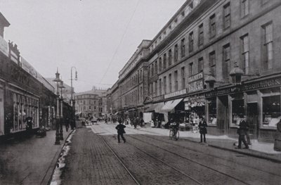 Newcastle, Clayton Street, Doğu (s/b fotoğraf) by English Photographer