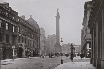Newcastle, Gray Street (s/b fotoğraf) by English Photographer