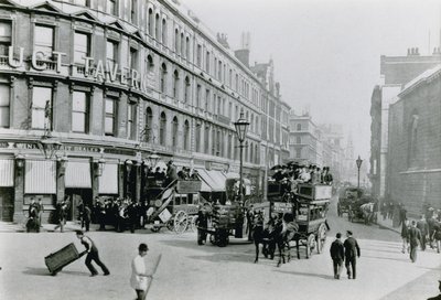 Newgate Caddesi, Londra by English Photographer