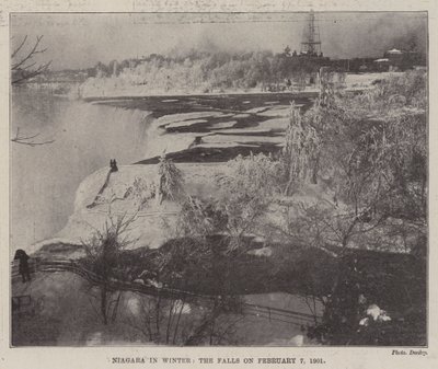 Kışın Niagara, 7 Şubat 1901