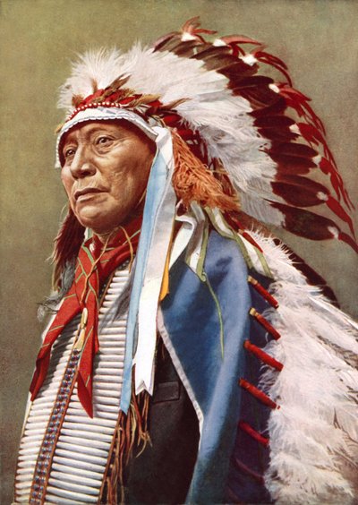 Kuzey Amerika Yerlileri (renkli fotoğraf) by English Photographer