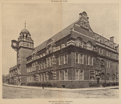 Northampton Enstitüsü, Clerkenwell, Londra by English Photographer