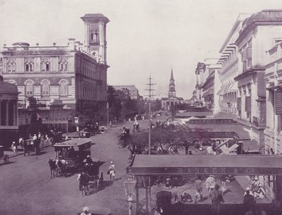Eski Adliye Caddesi, Kalküta by English Photographer