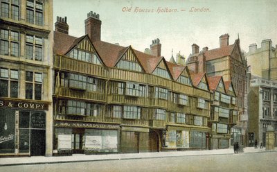 Eski Evler, Holborn (renkli fotoğraf) by English Photographer
