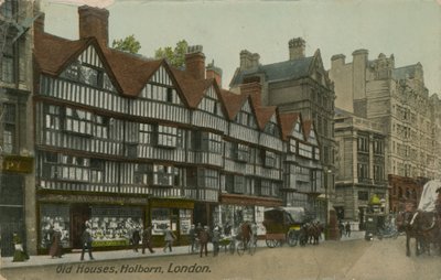 Eski Evler, Holborn, Londra by English Photographer