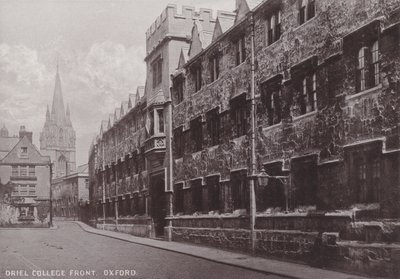 Oriel Koleji Ön, Oxford by English Photographer